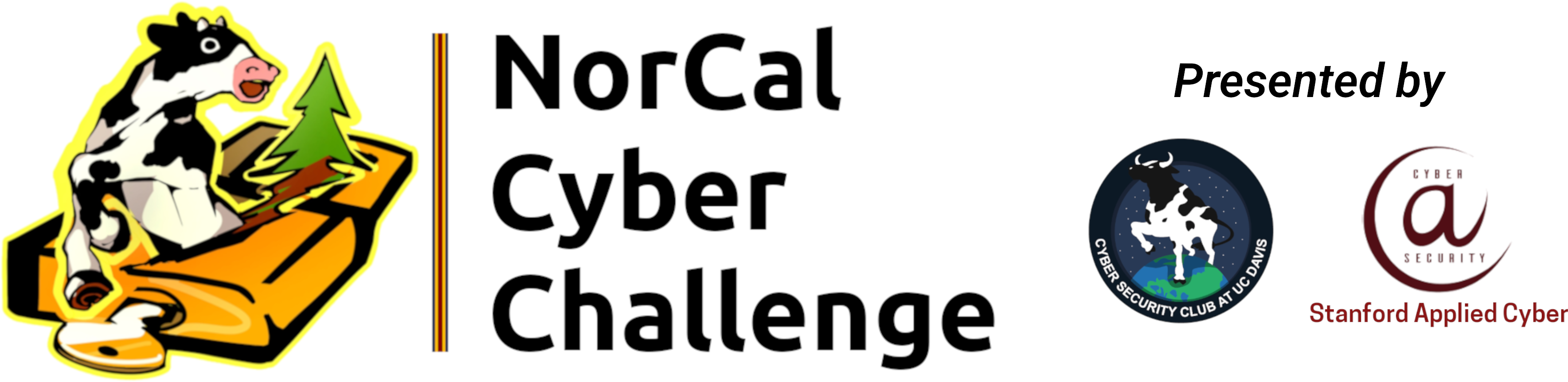NCCC Banner with Cyber Security Club and Stanford Applied Cyber Logos